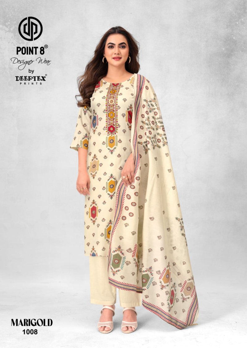 MariGold Vol 1 By Deeptex Jam Satin Readymade Dress 